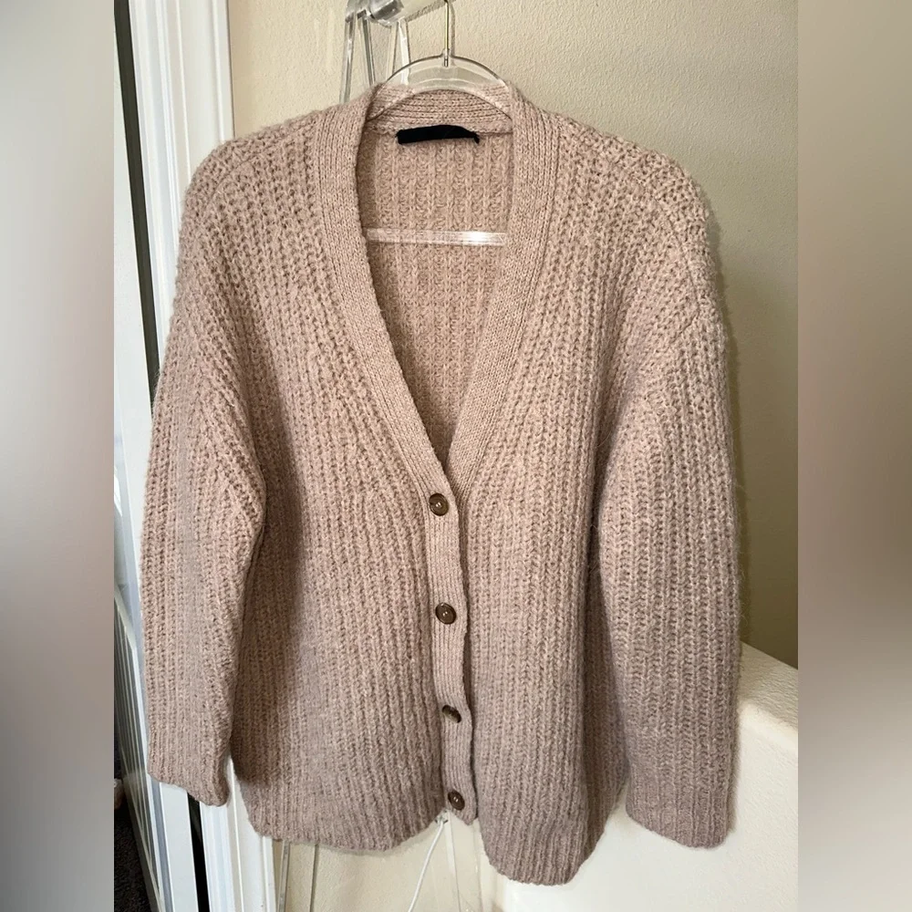 JENNI KAYNE Alpaca Cocoon Cardigan - Picture 4 of 13